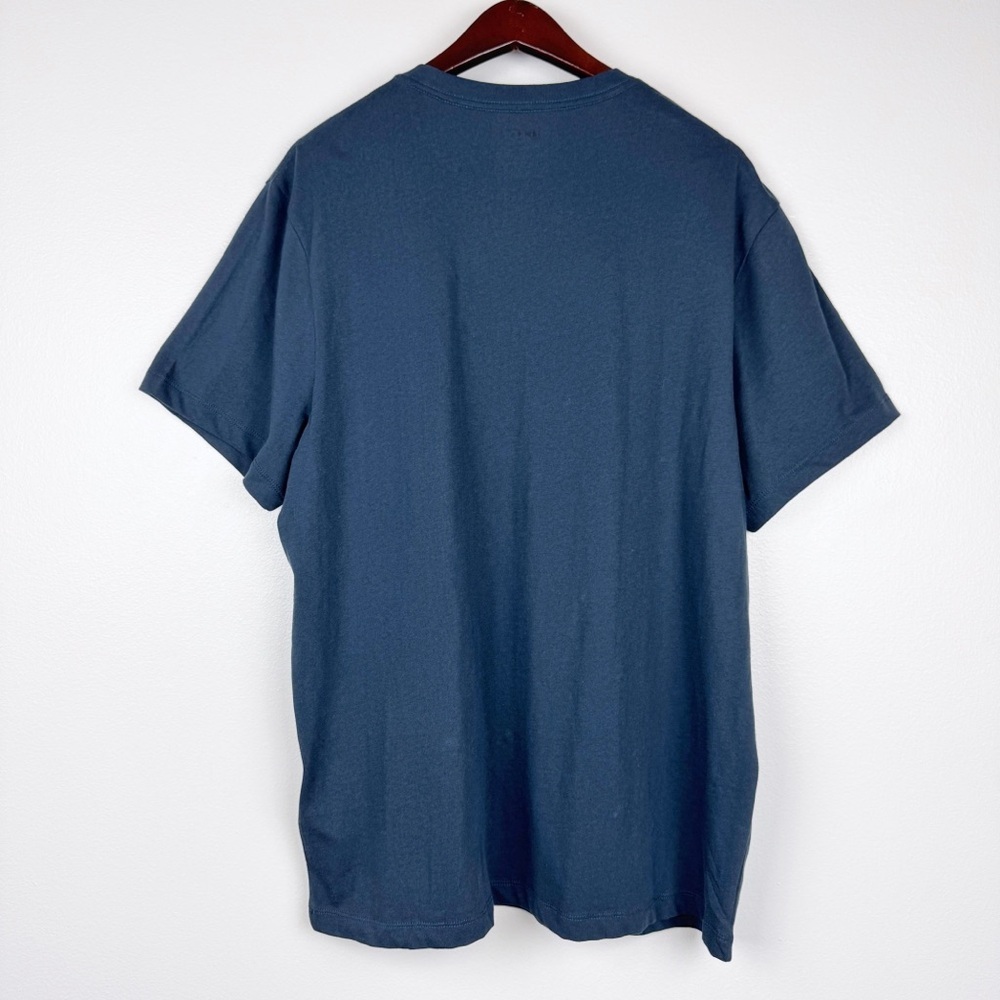 J. Crew Men's Washed Jersey Pocket Short Sleeve Tee Navy Size XL NWT - Picture 3 of 6